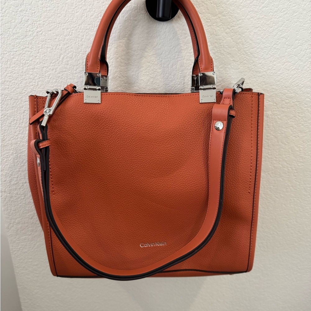 Calvin Klein Women's Orange Handbag